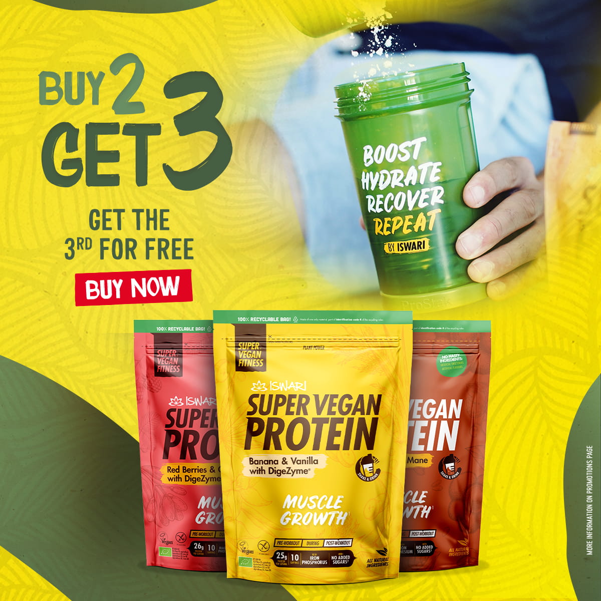 Get the 3rd Super Vegan Protein for free